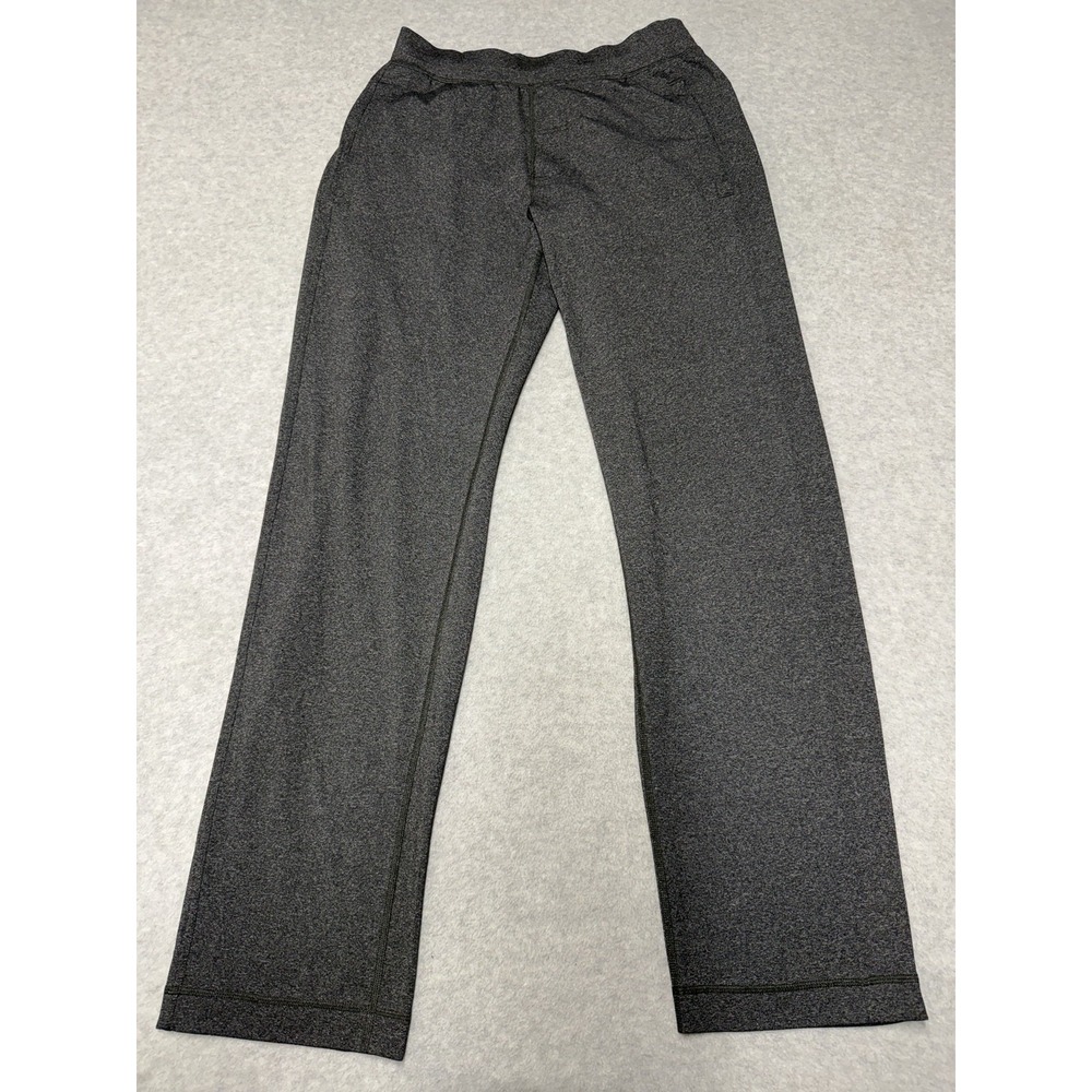 Lululemon Sweatpants Mens Medium Gray Straight Leg Jersey Drawstring Lounge